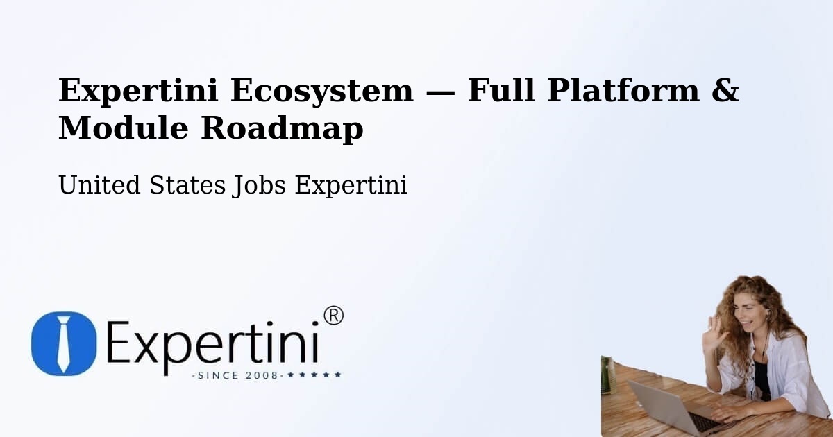 Expertini Ecosystem — Full Platform & Module Roadmap – Maple Park